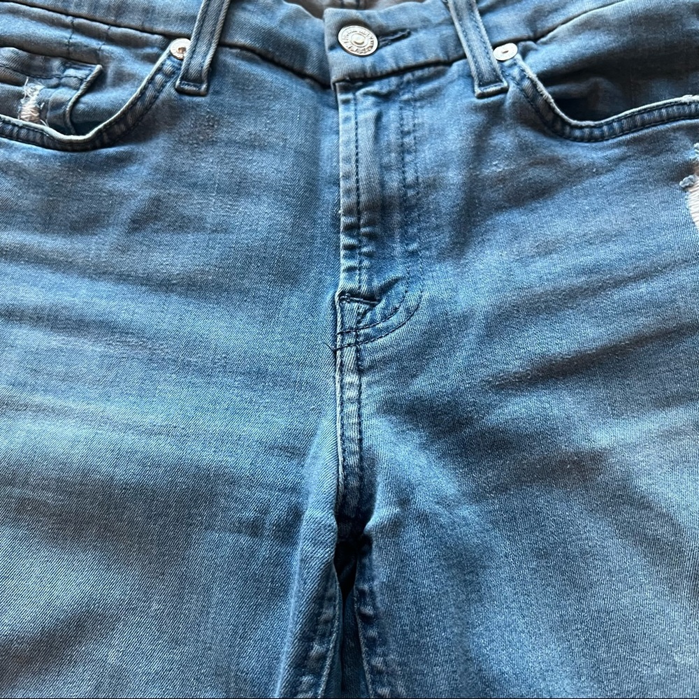•SOLD•7 For All Mankind Skinny Jeans Size 26 - Picture 5 of 10